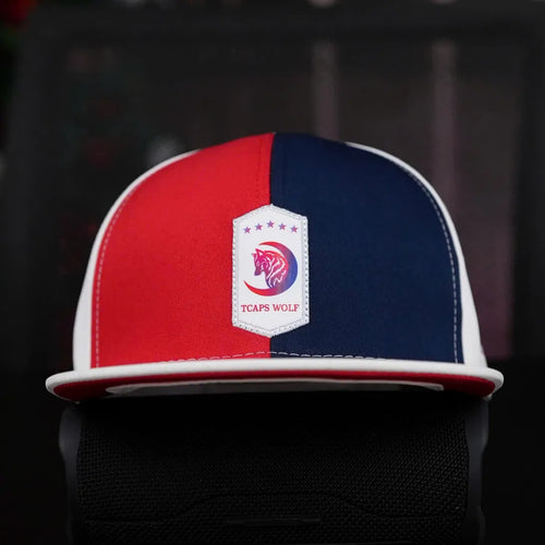 TCAPS Night Wolf Snapback – Unisex, Cold Cotton, Curved Mesh &amp; Snapback Styles